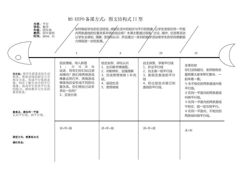 图文结构II型（四年级数学平行）_第1页