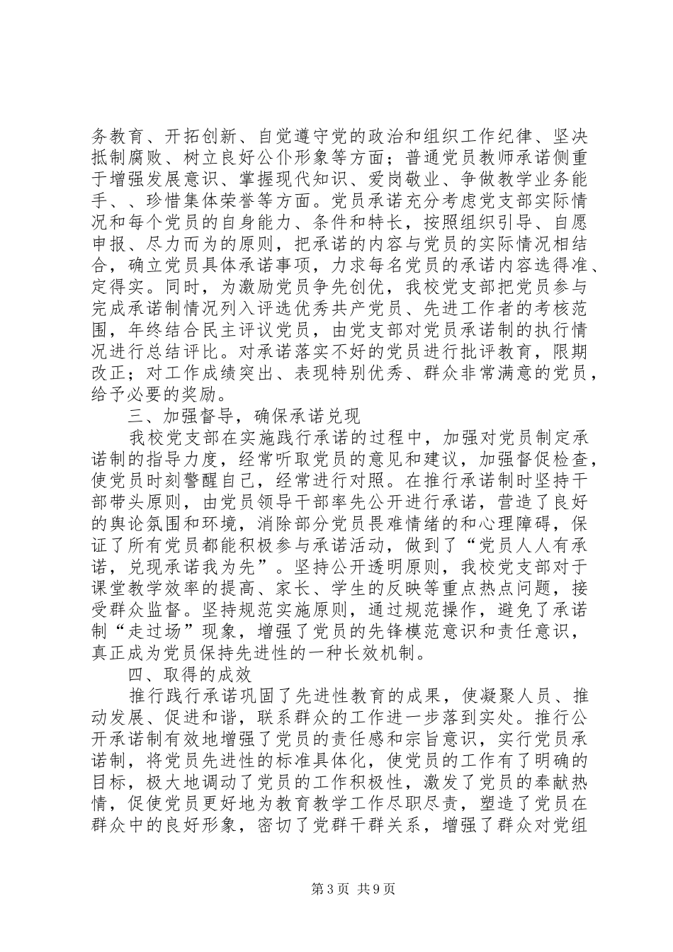 践诺践行自查报告_第3页