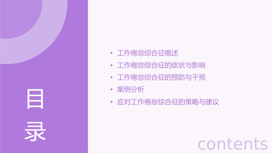 工作倦怠综合征课件_第2页