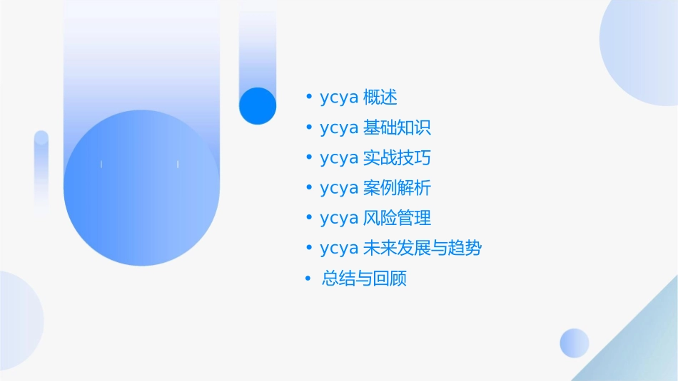 某公司YCYA知识培训讲义课件_第2页