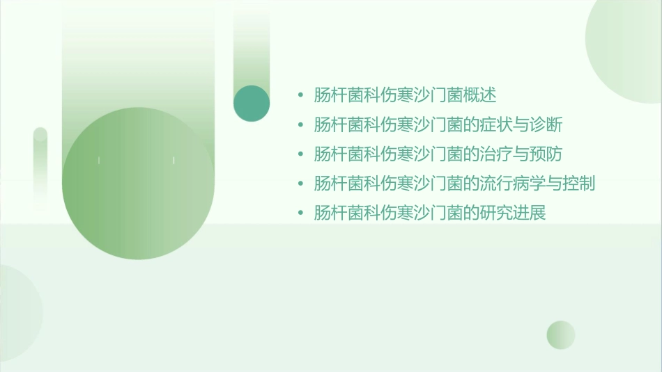 肠杆菌科伤寒沙门菌课件_第2页