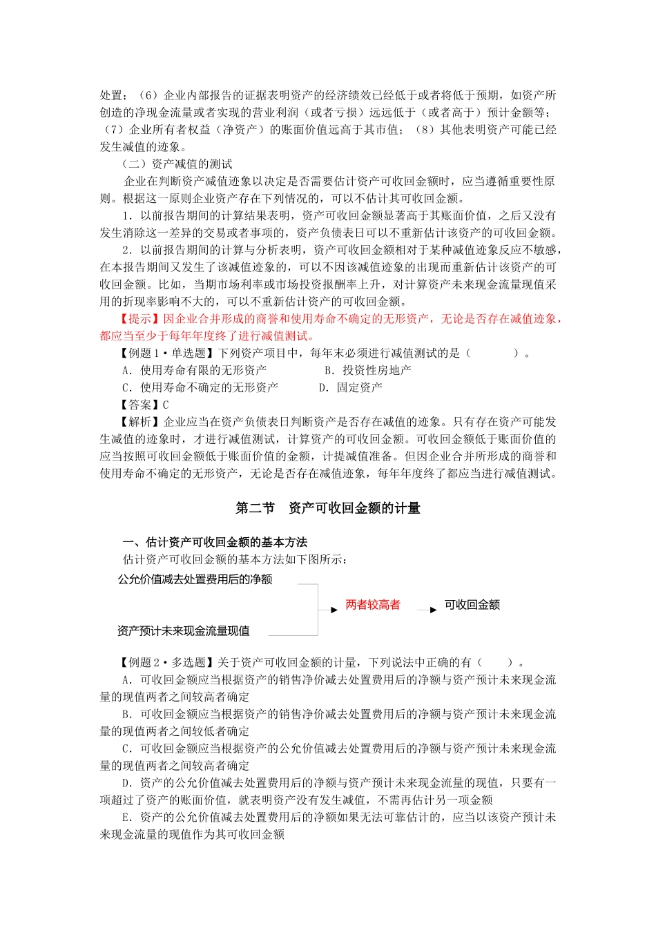 资产减值基础培训课件_第3页
