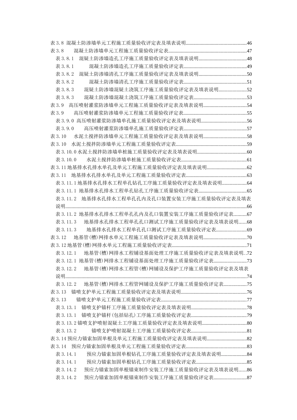 质量评定专用表格3地基处理与基础工程_第2页