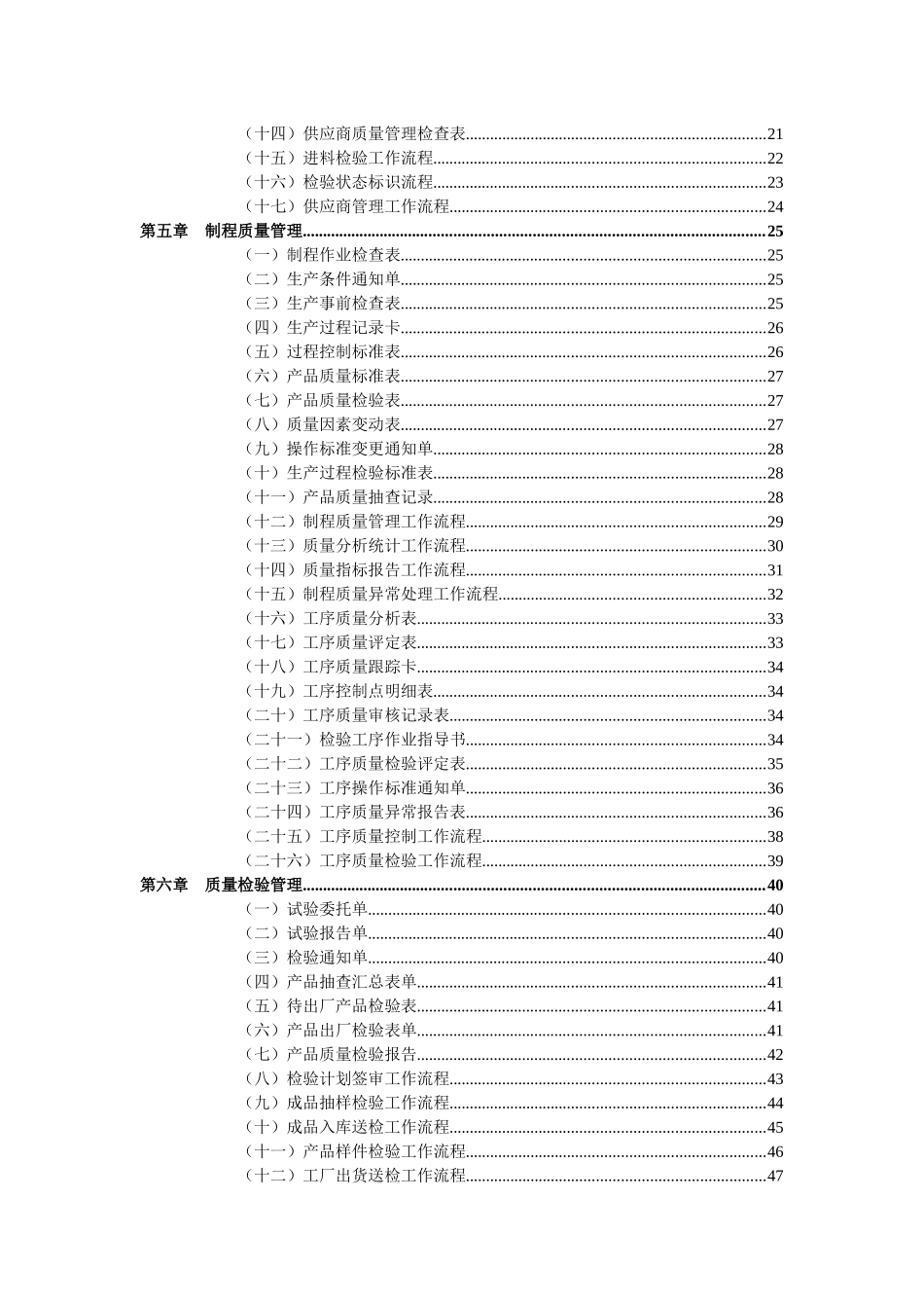 质量管理表格大全(100页)2_第2页