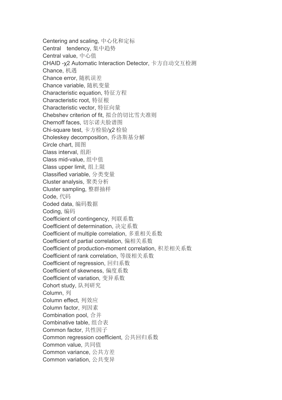 质量管理专业英语词汇-XXXX_第3页