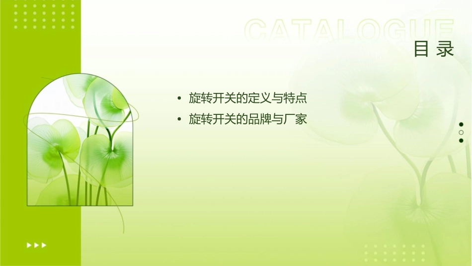旋转开关特点与品牌课件_第2页