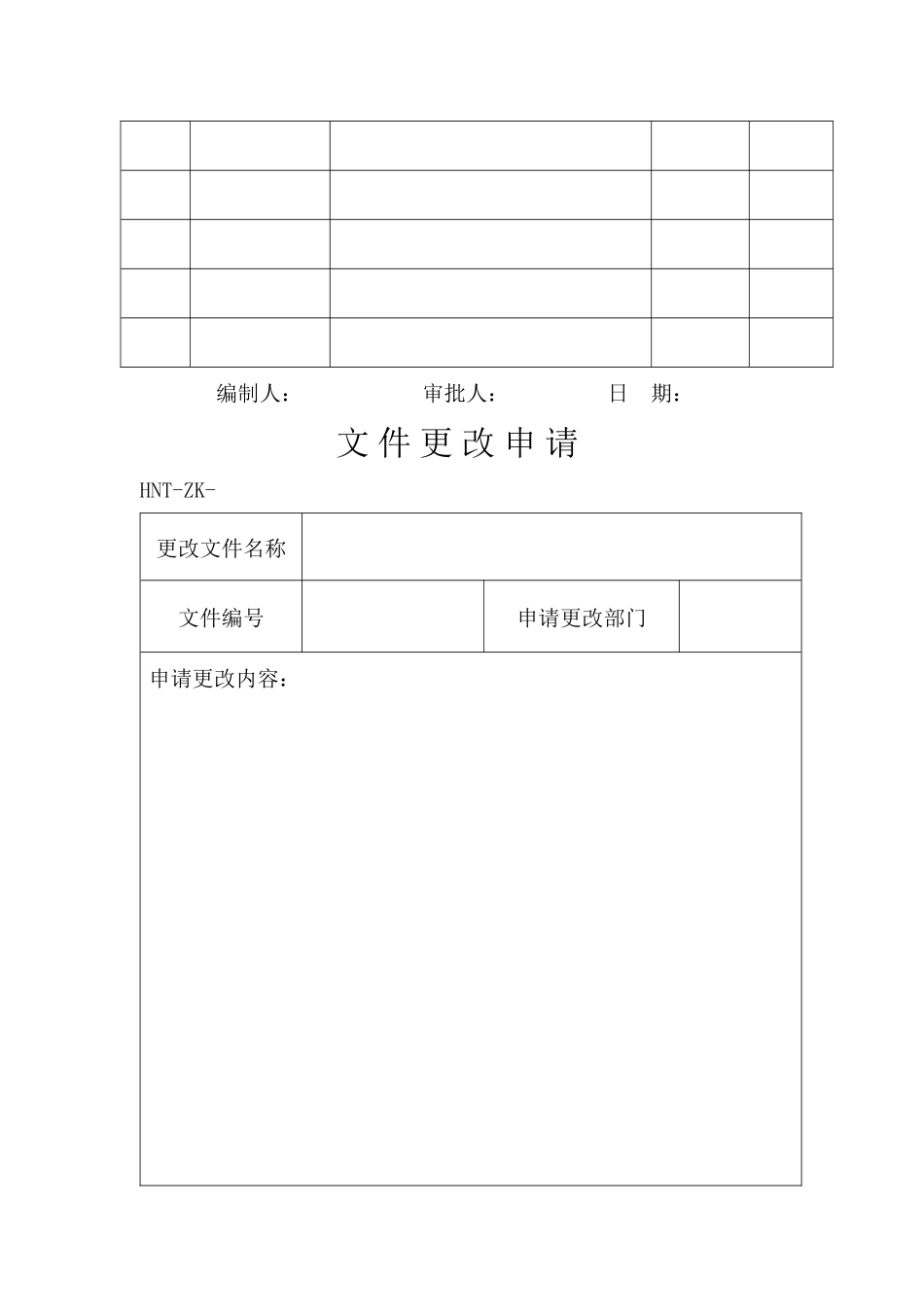质量体系表格_第2页