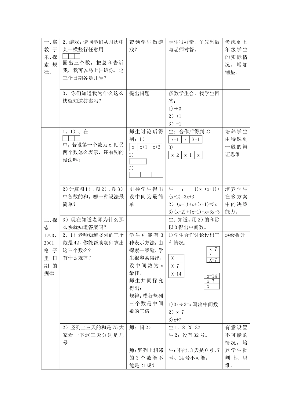 人教版七年级上数学73页活动3教学案例_第2页
