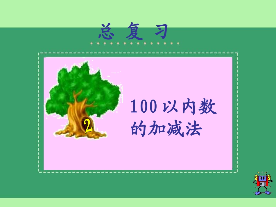 二年级数学100以内数的加减法_第1页