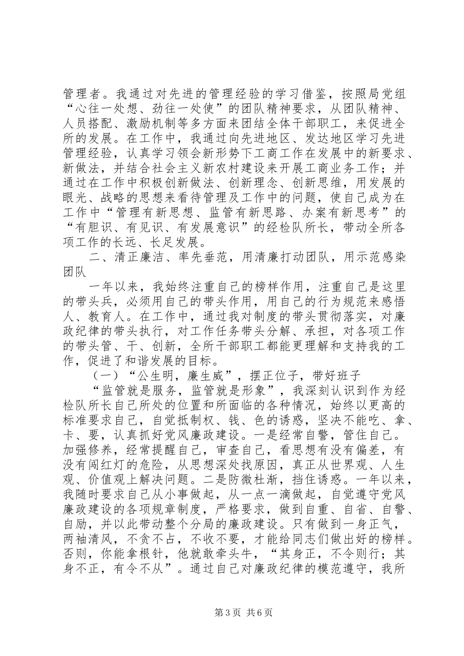 经检队长工作汇报_第3页