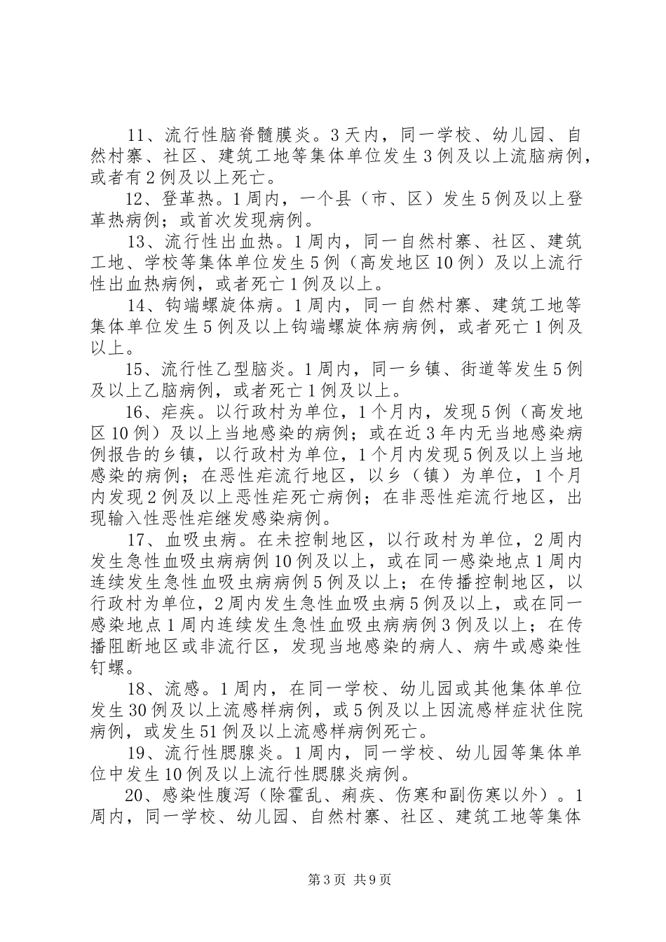 突发公共卫生报告规定_第3页