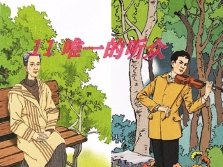 唯一的听众课件