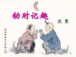 《幼时记趣》课件3