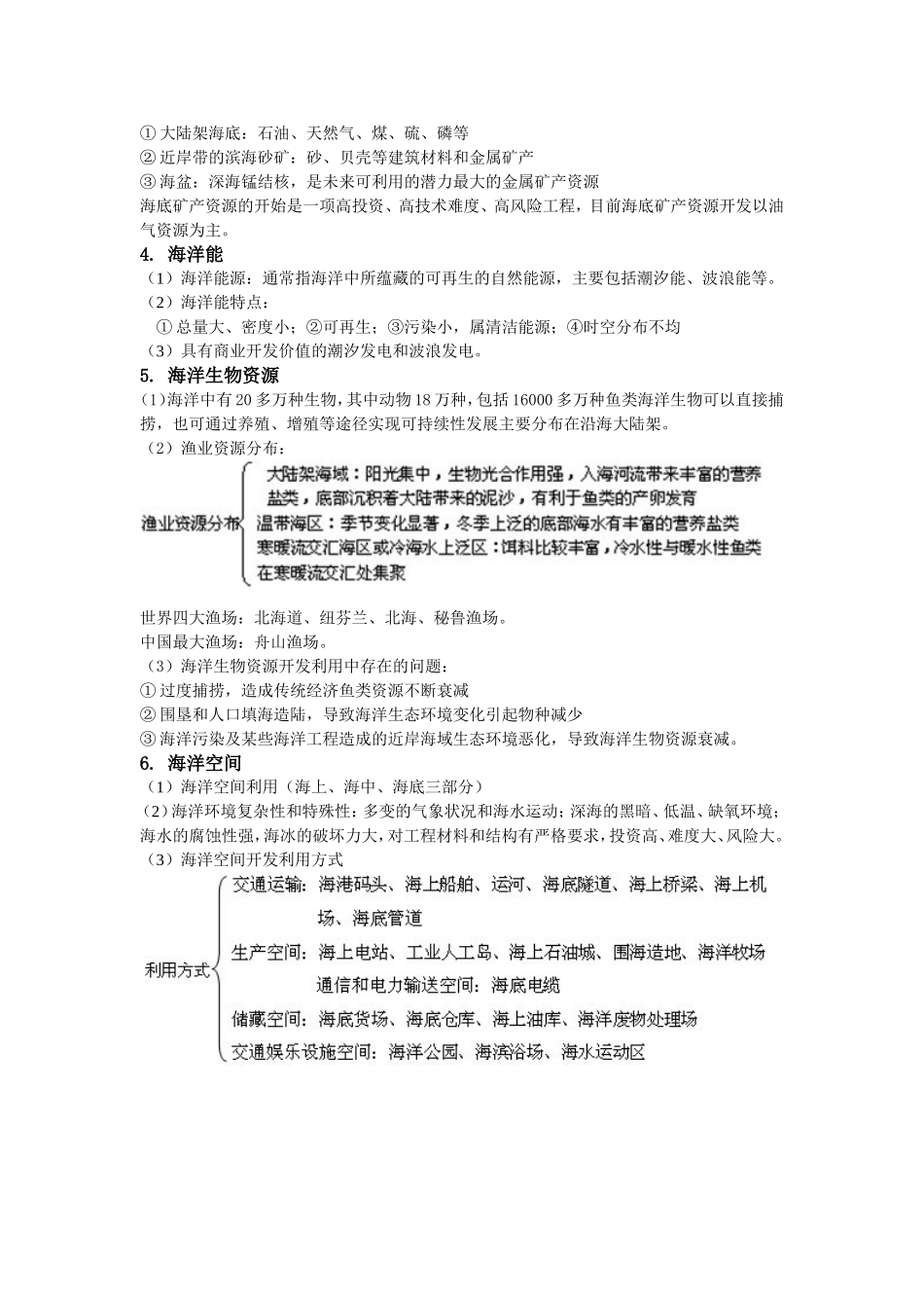 《海洋地理》考点解析考点二考点二海洋开发_第2页