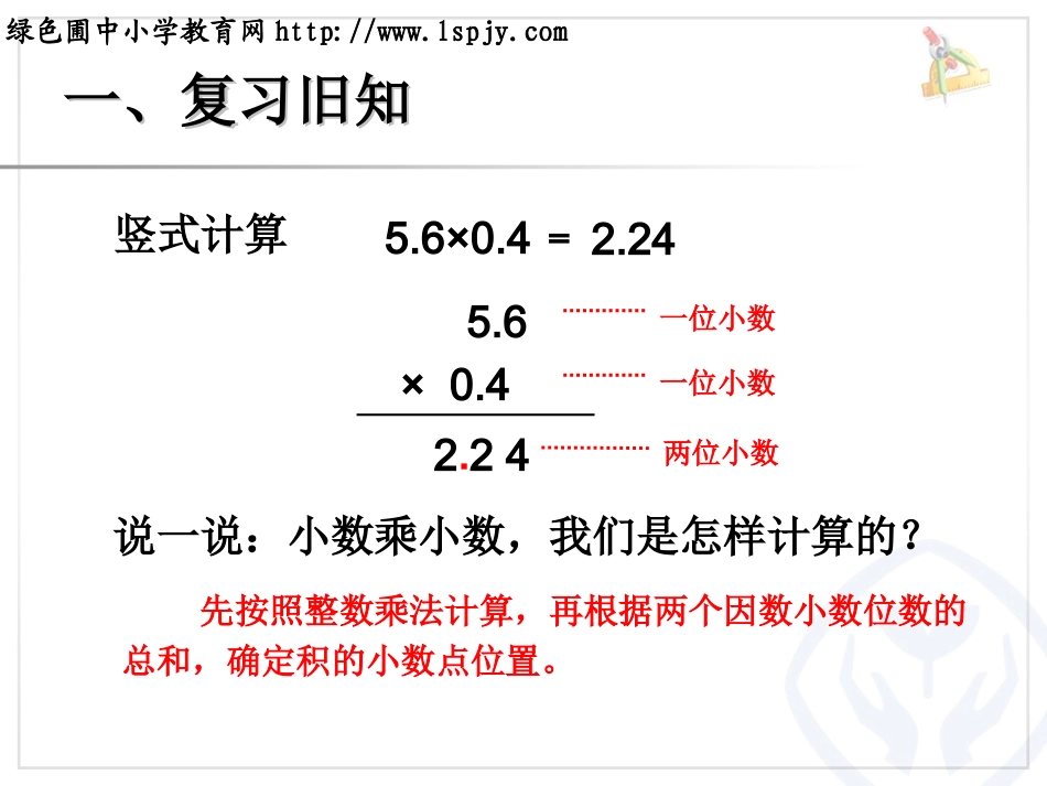 小数乘小数例4课件1_第2页