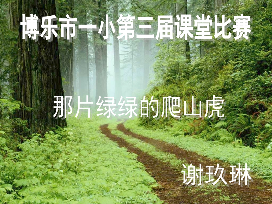 那片绿绿的爬山虎 (2)_第1页