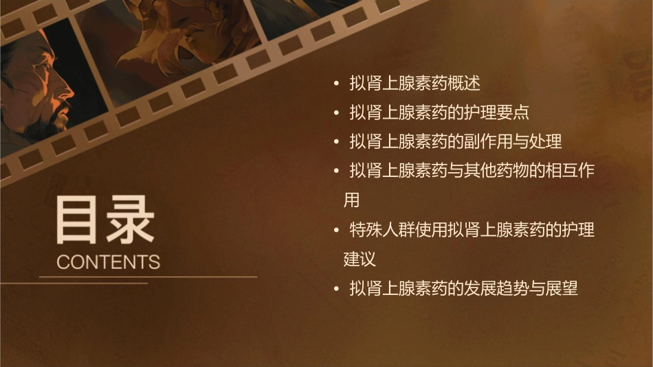 拟肾上腺素药zhangyan综述护理课件_第2页