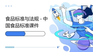 食品标准与法规中国食品标准课件