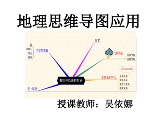 地理思维导图(1)