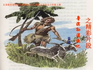 《鲁滨孙漂流记》课件