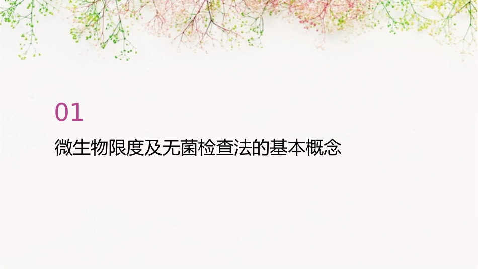 微生物限度及无菌检查法验证护理课件_第3页
