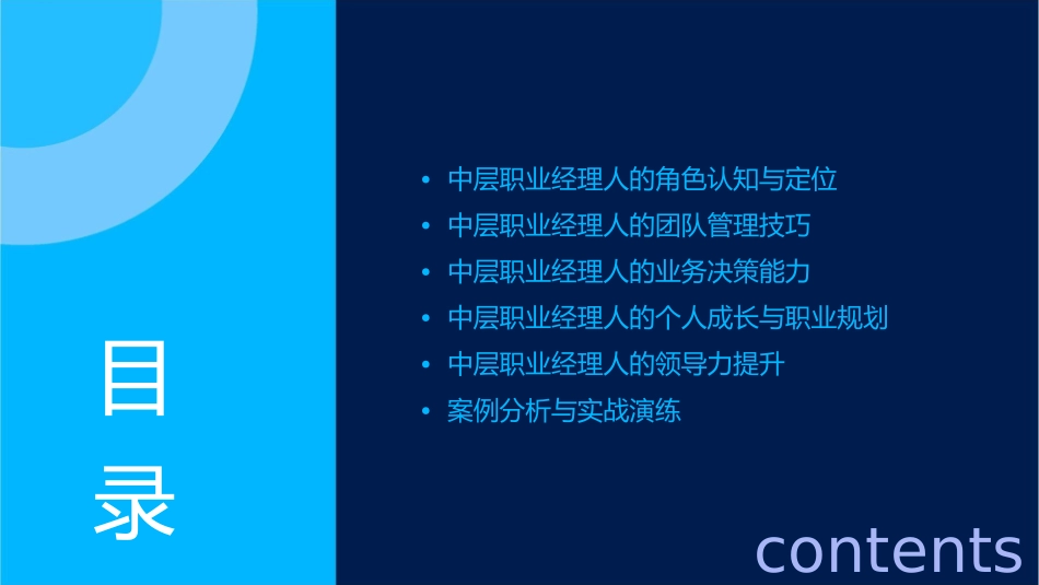 经理人如何拾级而上经典实用通用课件之十二中层职业经理人_第2页
