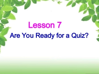 冀六下Lesson7