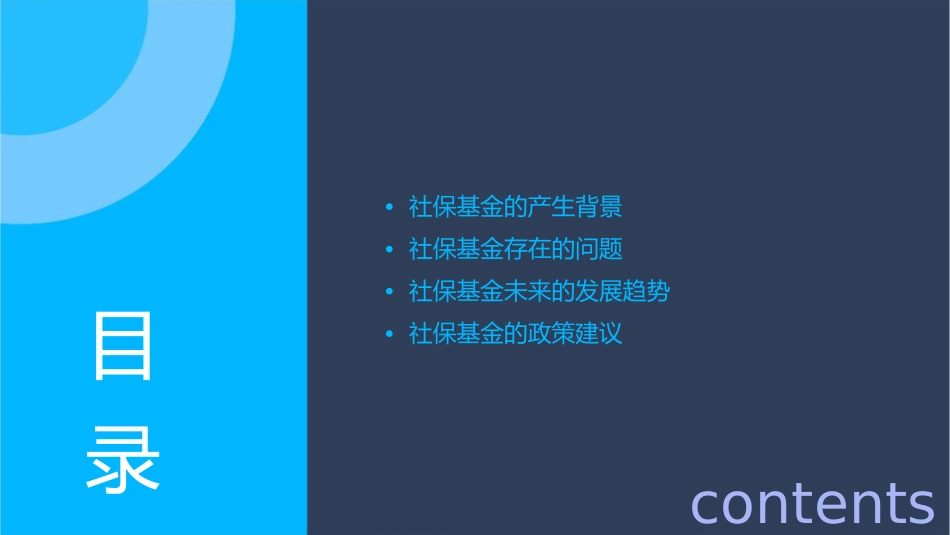 社保基金的产生问题未来(shangchuan)课件_第2页