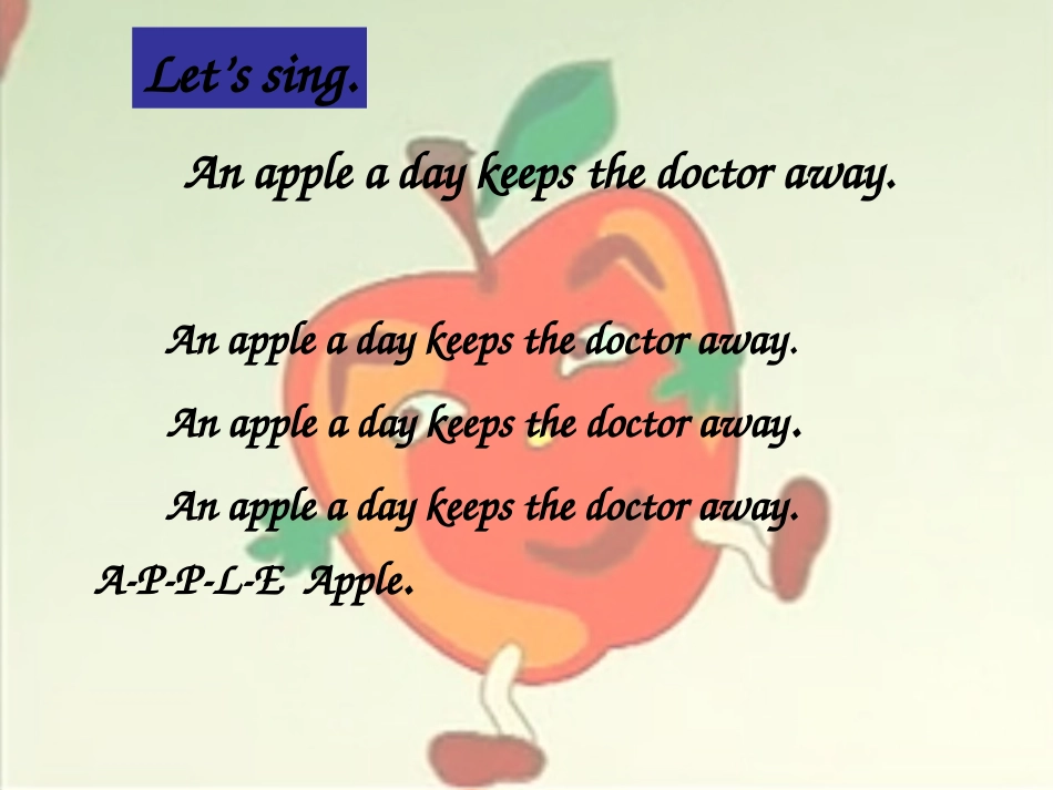 英语三年级下册unit5_Do_you_like_pears_第2页