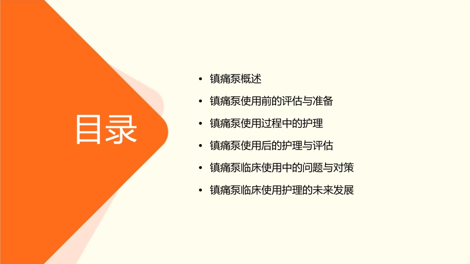 镇痛泵临床使用护理课件_第2页