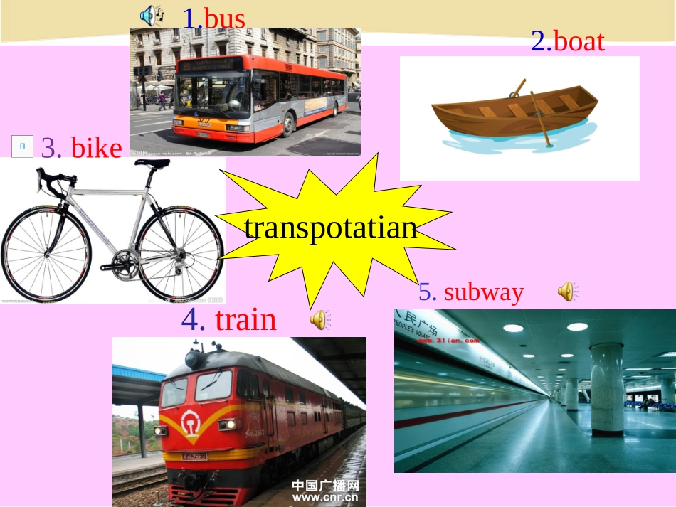 2013年七年级英语下册Unit3HowdoyougettoschoolSectionA课件（新版）人教新目标版2_第2页