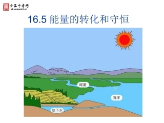 【精品课件】165能量的转化和守恒