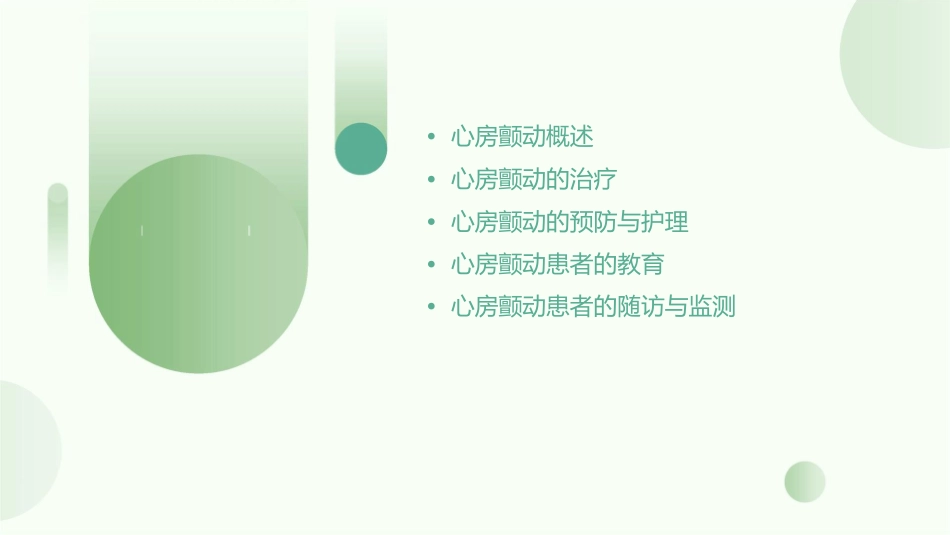 心房颤动教育护理课件_第2页
