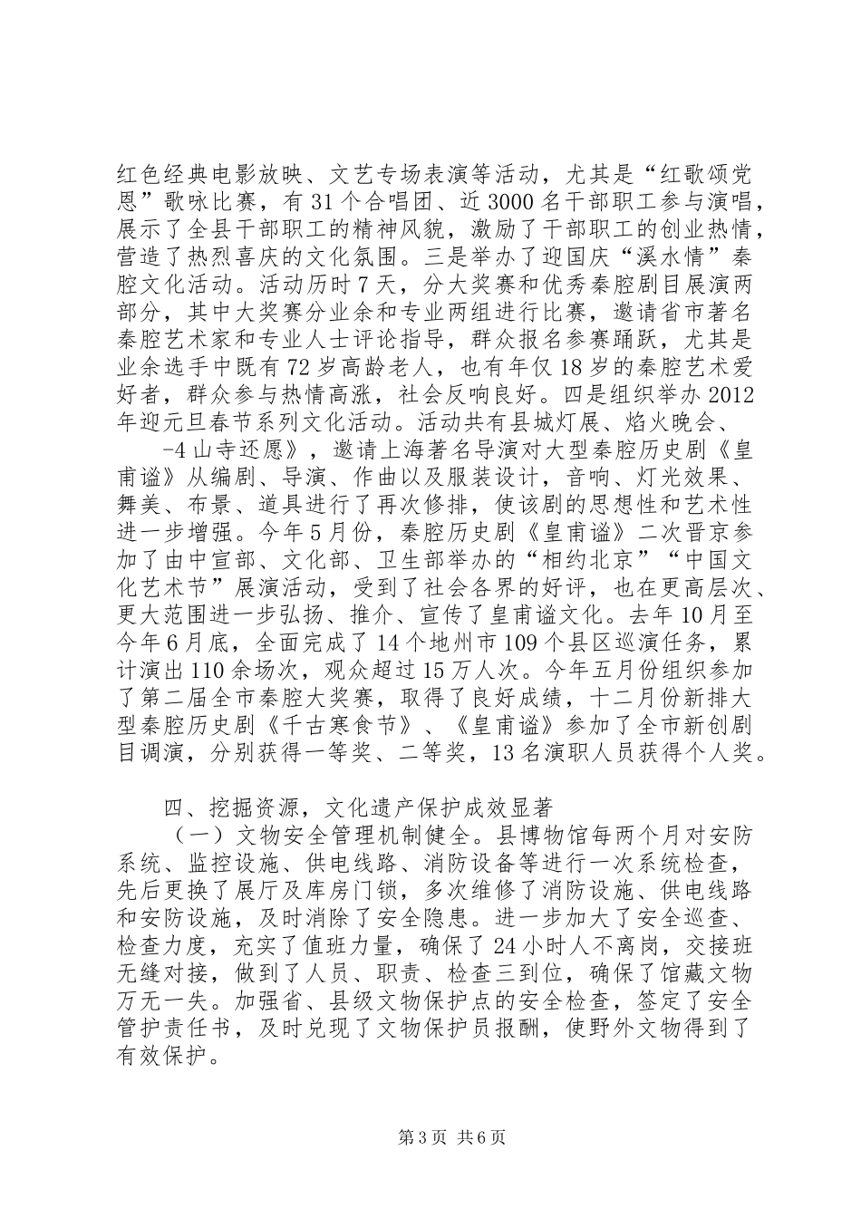 文广局市文化检查汇报_第3页