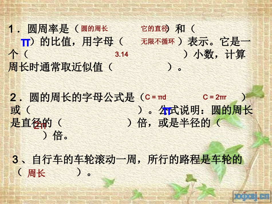 圆的周长练习_第2页