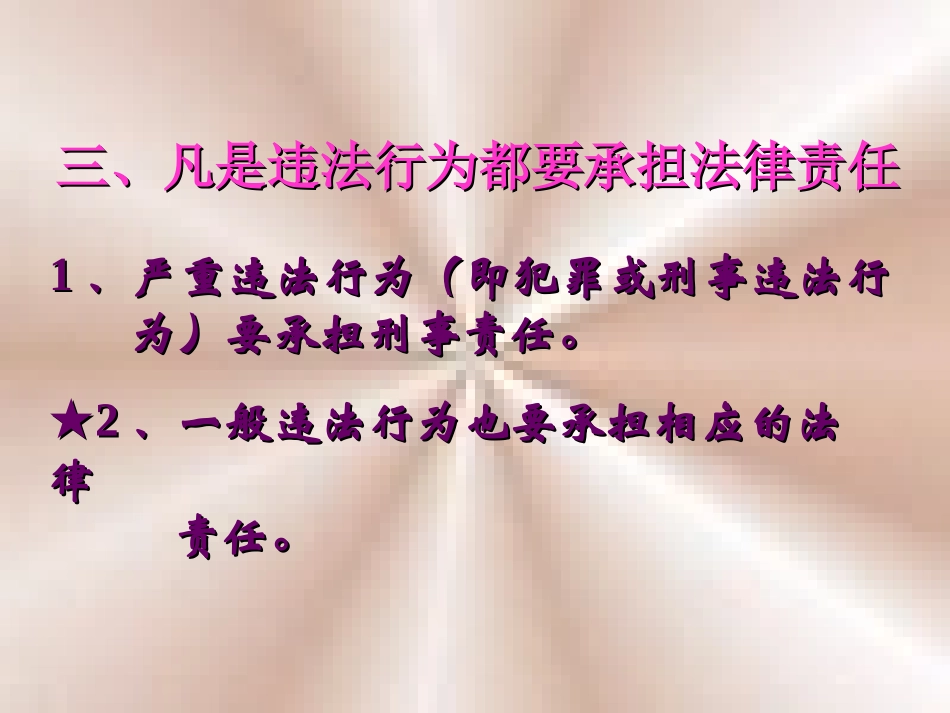 违法行为应当承担法律责任_第3页