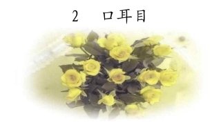识字（一）2口耳目