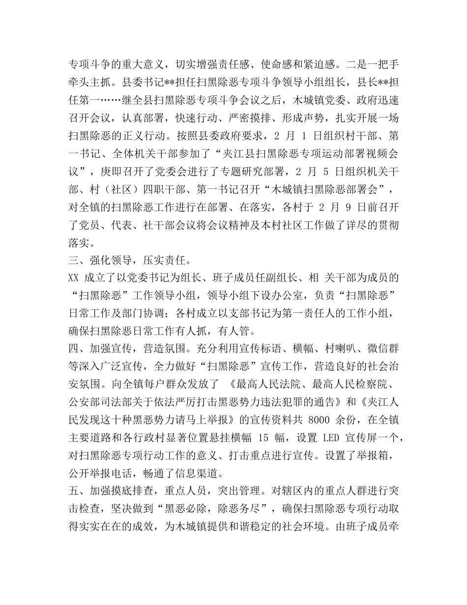 某区自然资源局开展扫黑除恶专项斗争工作情况总结 _第3页