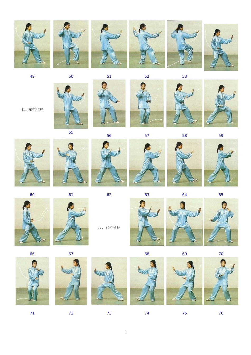 二十四式太极拳图谱_第3页