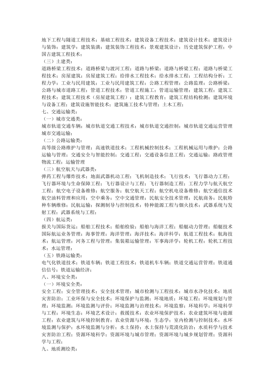 昭通2013年事业单位专业划分_第3页