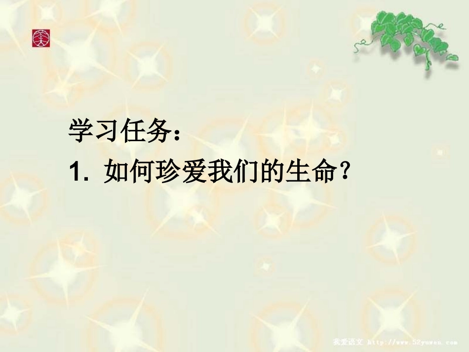 让生命之花绽放PPT_第3页