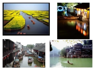 小小竹排画中游