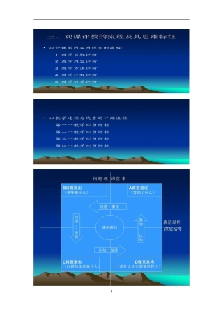 观课评教流程3(上海师范大学李海林教授)