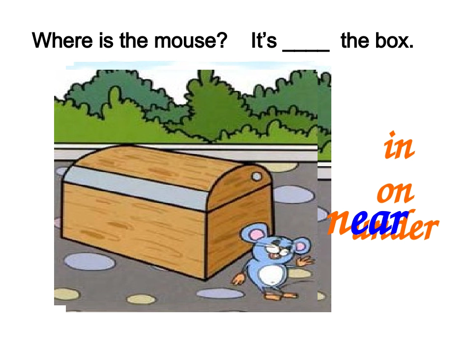 新版PEP四年级上册Unit1_My_classroom_A_Let's_talk_第2页