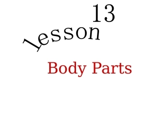 冀教版七年级英语上+Lesson13课件（共20张）