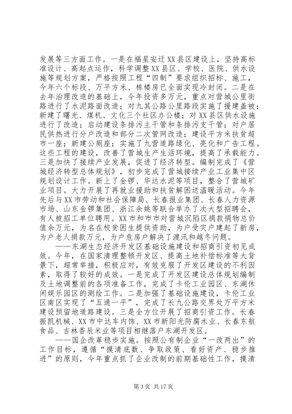 市政府××年度工作报告_第3页