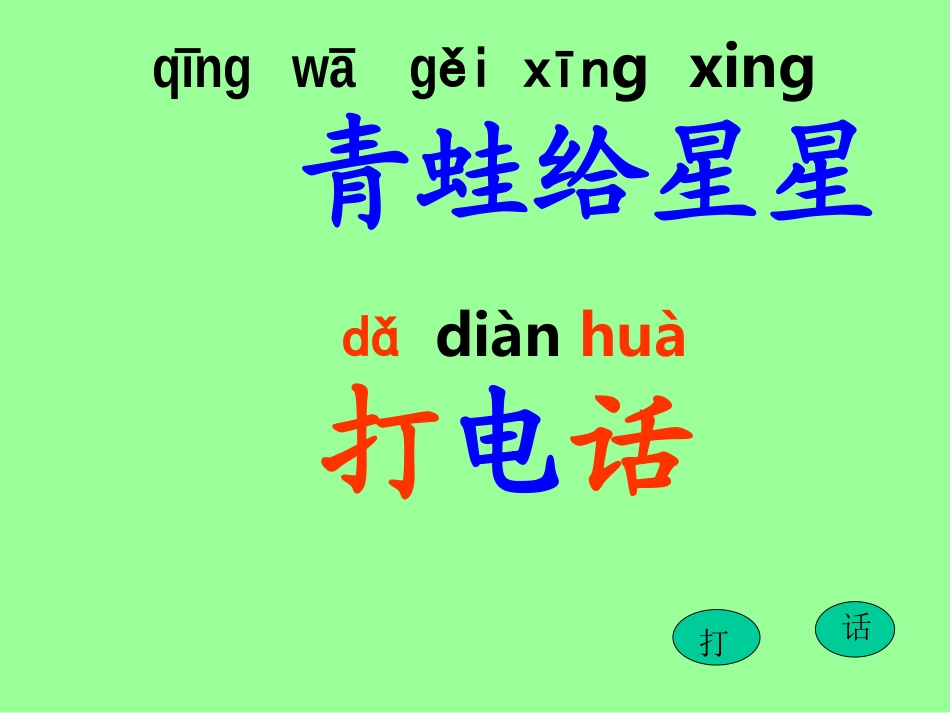 青蛙给星星打电话 (2)_第2页