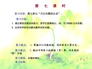 万以内数的认识