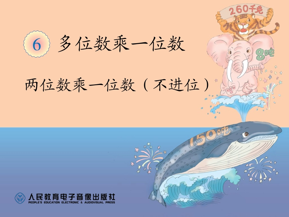 两位数乘一位数（不进位）_第1页