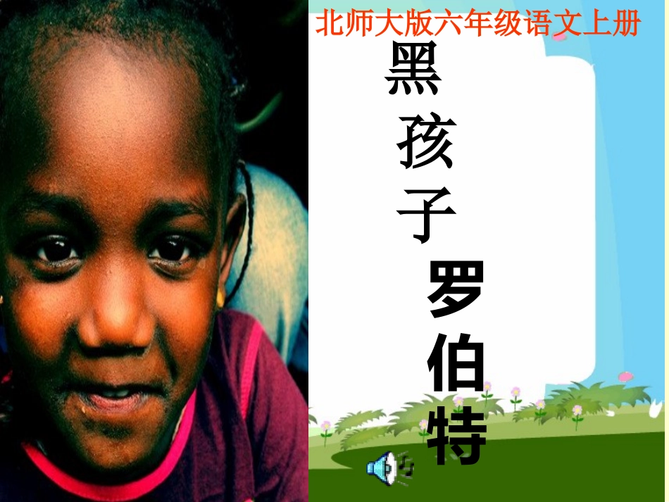 《黑孩子罗伯特》PPT课件3_第1页